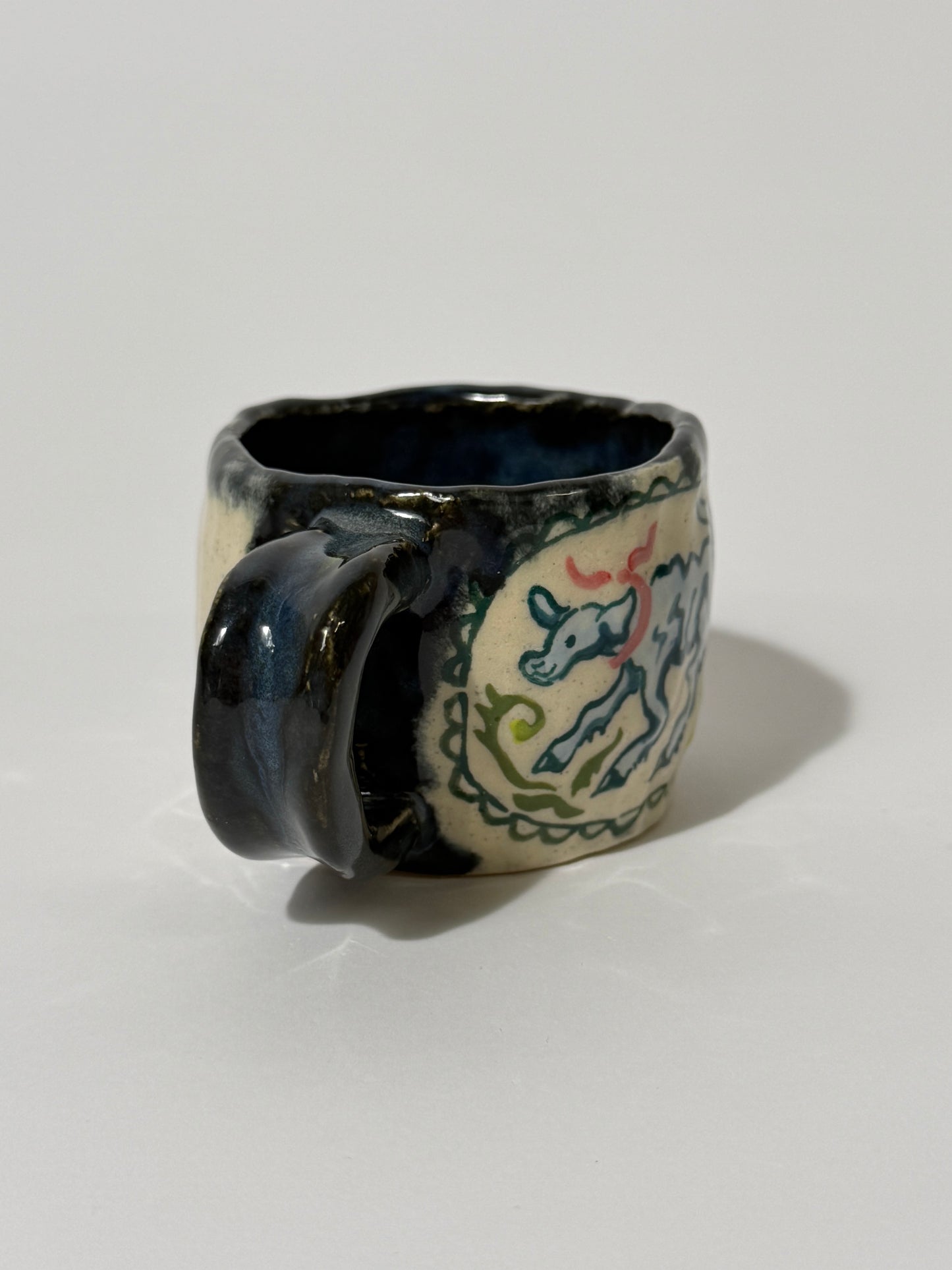 little lamb baby mug