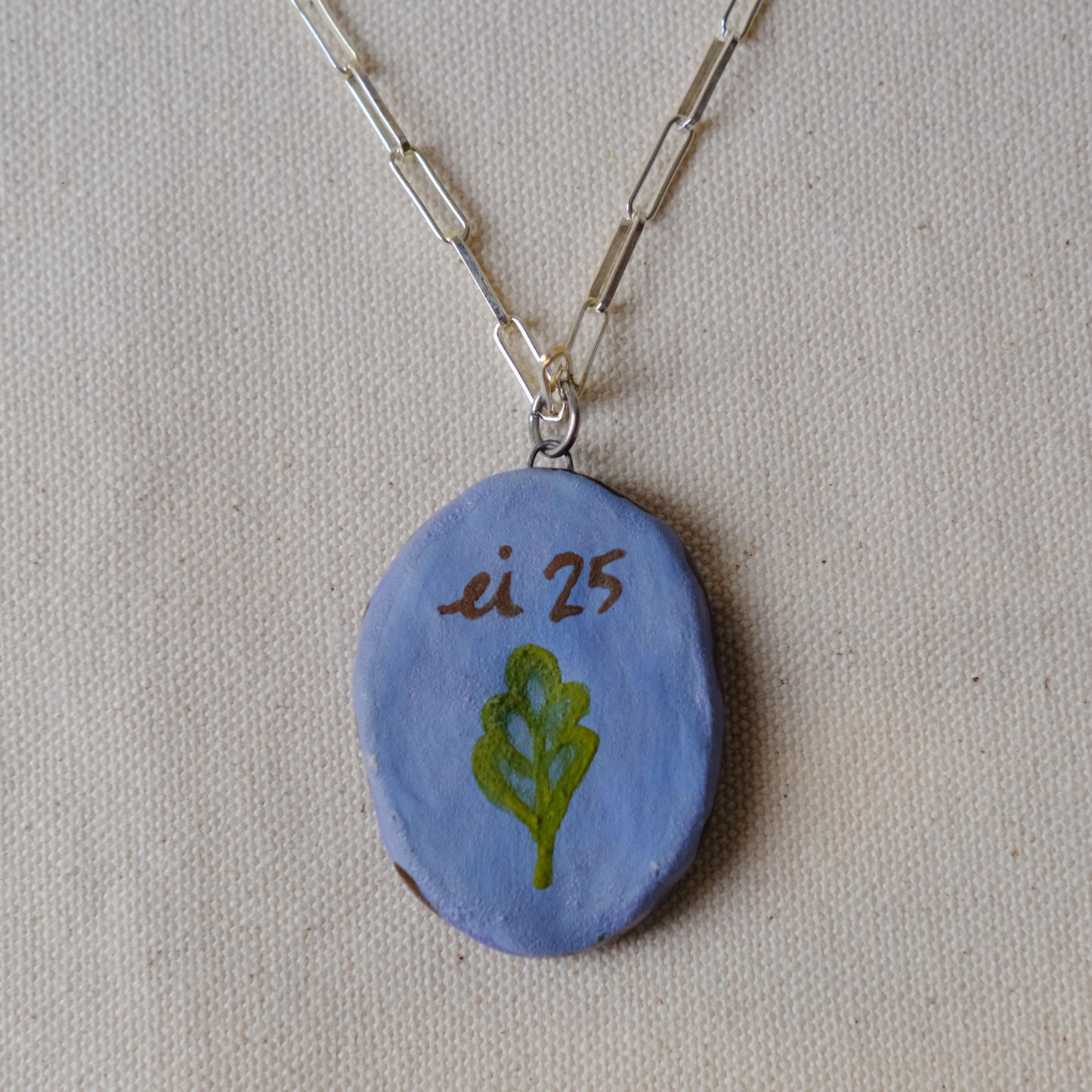 perfect papaya charm necklace