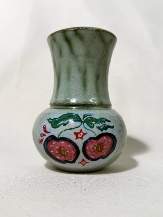 cross section (cherries) vase