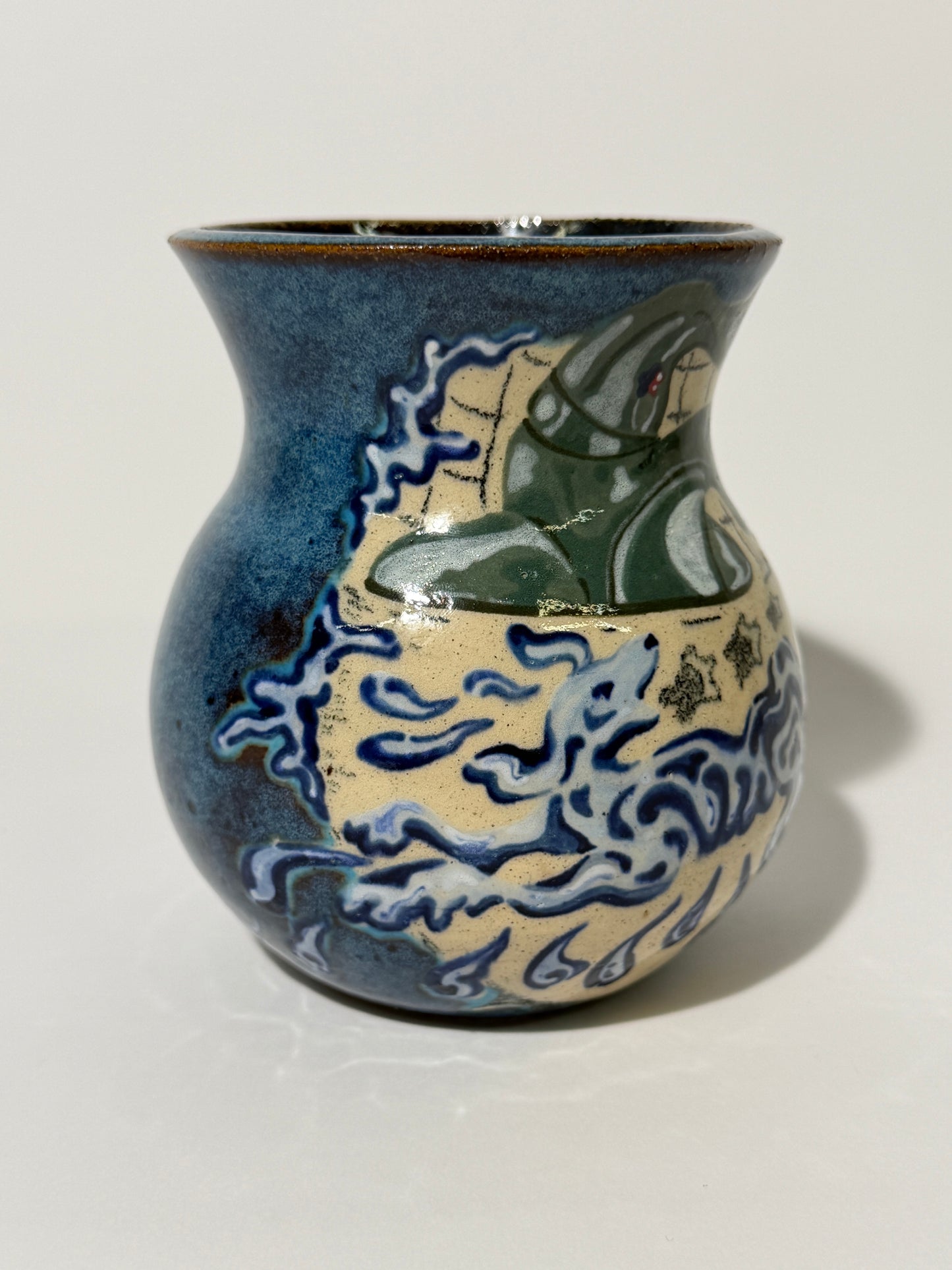 running water (vase)