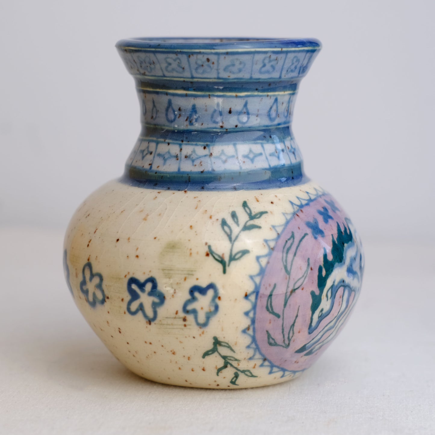 wildflower horse vase